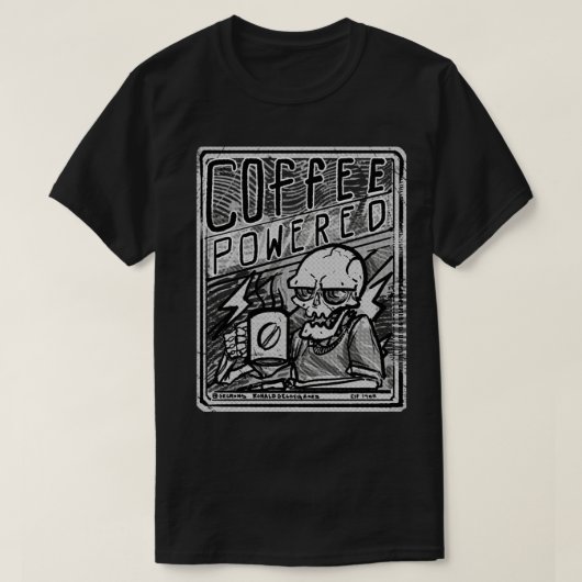 T-shirt Café 1 (Design devant)