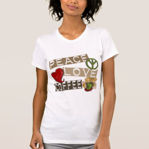 T-SHIRT CAFÉ 2 D'AMOUR DE PAIX