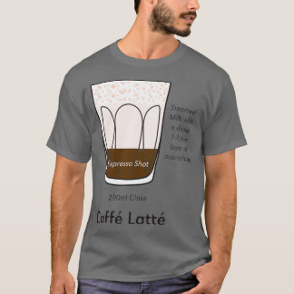 T-shirt Café Addict Café Latt 2