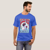 T-shirt Café American Lady (Devant entier)