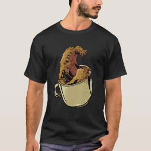 T-shirt Café art café buveur motif d'art