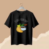 T-shirt Café avec croissant