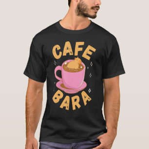 T-shirt Cafe Bara Rodent Animaux Vintages Capybaras Funny 