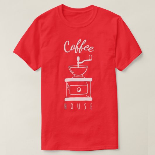 T-shirt Café Barista Café 2 (Design devant)
