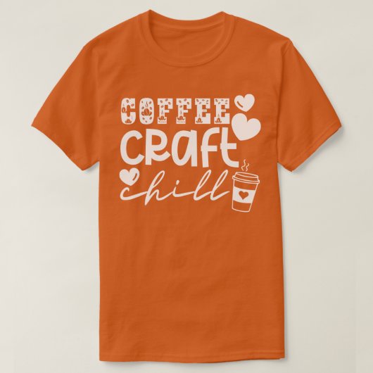 T-shirt Café Bateau Chill 11 (Design devant)