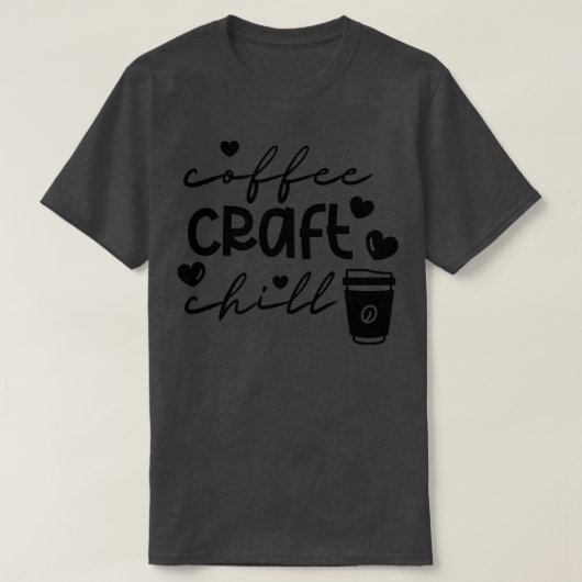 T-shirt Café Batterie Chill 4 (Design devant)