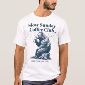 T-shirt Café Bear (Devant)