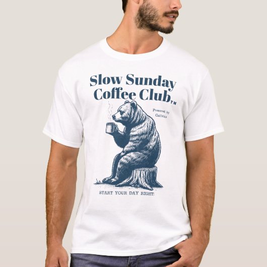T-shirt Café Bear (Devant)