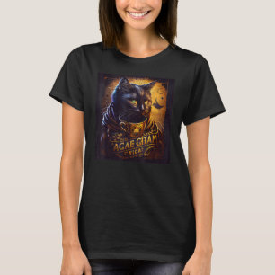 T-shirt Café Black Cat Gaming