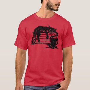 T-shirt Café Boire Café Lire les livres