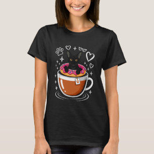 T-shirt Café Bombay Chat Donut Manches Longues