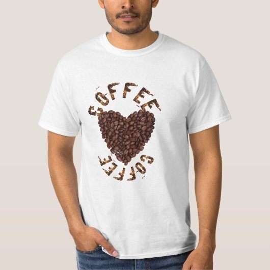 T-shirt café brun (Devant)