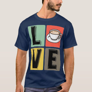 T-shirt Café Café Coupe Cappucci Amateurs Café 2