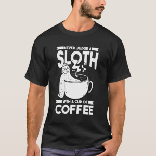 T-shirt Café Café Roaster Barista Coffee Coffee Sloth