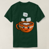 T-shirt Café Caféine Caf Espresso Cappuccino 16 (Design devant)
