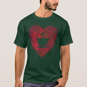 T-shirt Café Caféine Muffle du matin Espresso