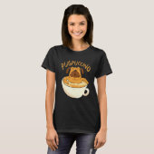 T-shirt Café Cappuccino Pug (Devant entier)