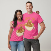 T-shirt Café Capyccino Capybara (Unisexe)