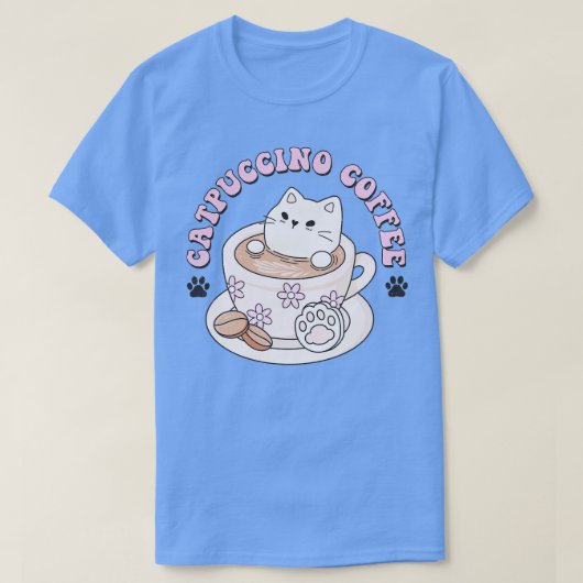 T-shirt Café Catpuccino (Design devant)