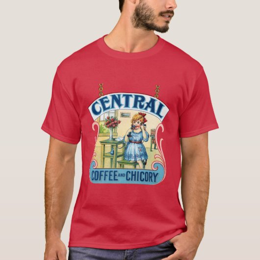 T-shirt Café central (Devant)