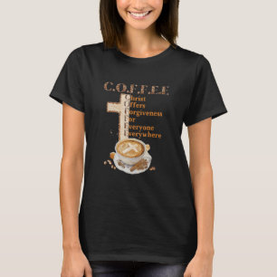 T-shirt Café Christ Offre Le Pardon À Tous Jamais