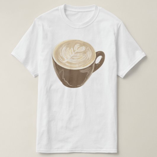 T-shirt café coeur (Design devant)
