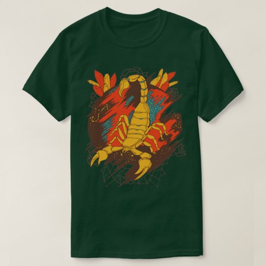 T-shirt Café Cosmic Scorpion (Design devant)