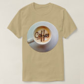 T-shirt Café Coupe Café Syrup Motif 2 (Design devant)