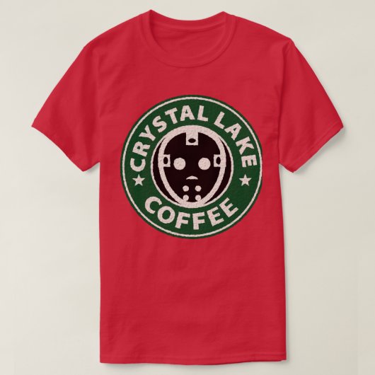 T-shirt Café Crystal Lake (Design devant)