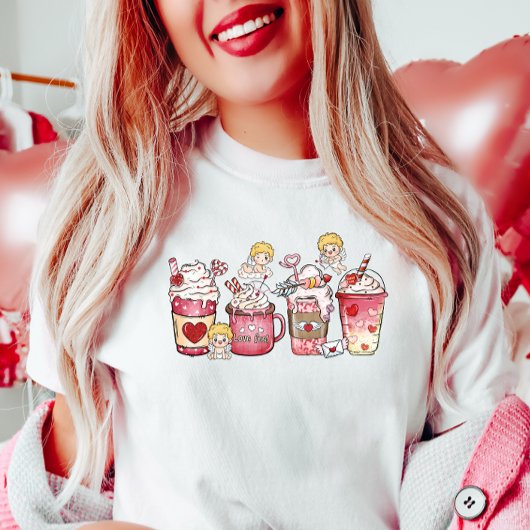 T-shirt Café Cupid Valentine