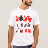 T-shirt Café dans le grand temps (Devant)