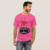 T-shirt Café de basket (Devant entier)