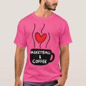 T-shirt Café de basket (Devant)