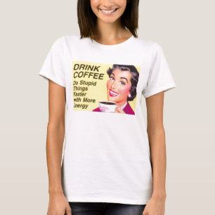 T-shirt Café de boissons