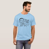 T-shirt Café de boissons (Devant entier)