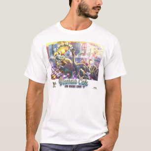 T-shirt Café de dinosaure