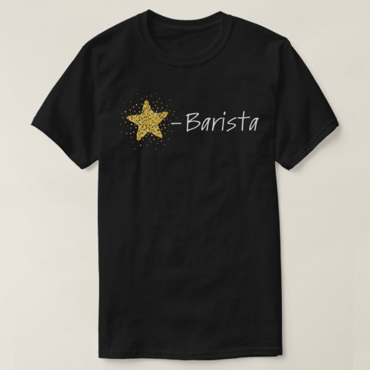 T-shirt Café de l'employé Barista (Design devant)