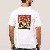 T-shirt Café d'EL Sleezo avec l'image arrière (Dos)