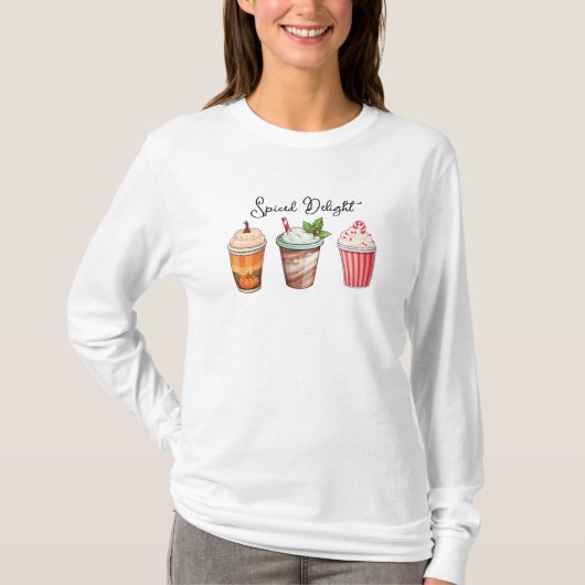 T-shirt Café Délice Épicé (Devant)