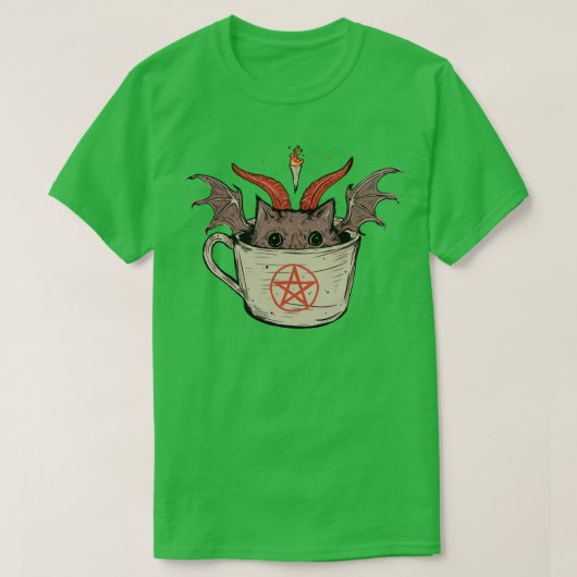 T-shirt café démon (Design devant)