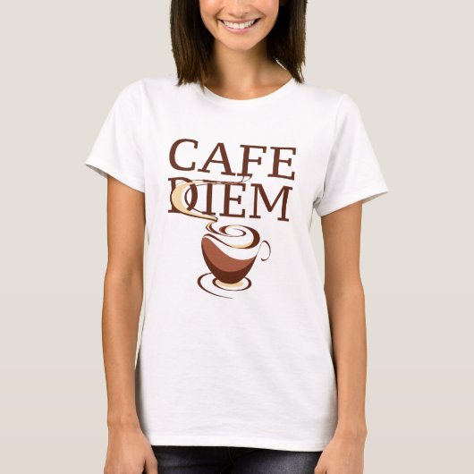 T-shirt Cafe Diem (Devant)