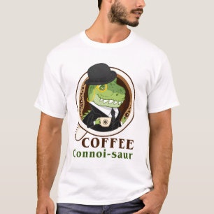 T-shirt Café Dinosaure Connoi-Saur Drôle Boisson Café