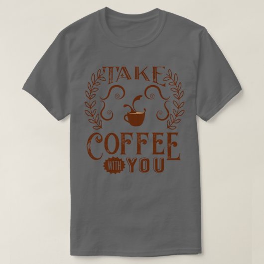 T-shirt Café Dit Café Lover 1 (Design devant)