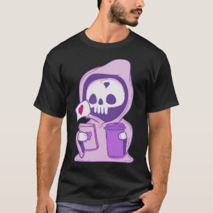 T-shirt Café Du Matin Et Heure Du Téléphone