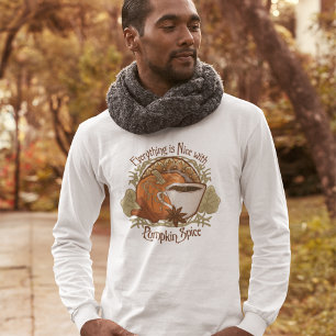 T-shirt Café épice citrouille