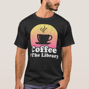 T-shirt Café et bibliothèque