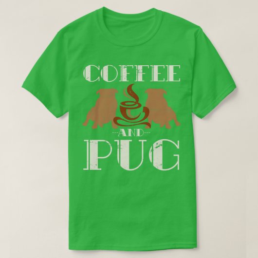 T-shirt Café Et Carlin (Design devant)