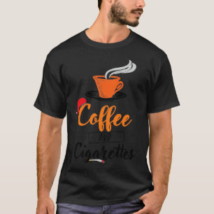 T-shirt Café Et Cigarettes Noël