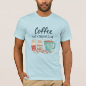 T-shirt café et compassion (Devant)