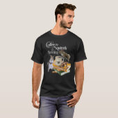 T-shirt Café et écureuils - Amusant T-Shir d'écureuil (Devant entier)